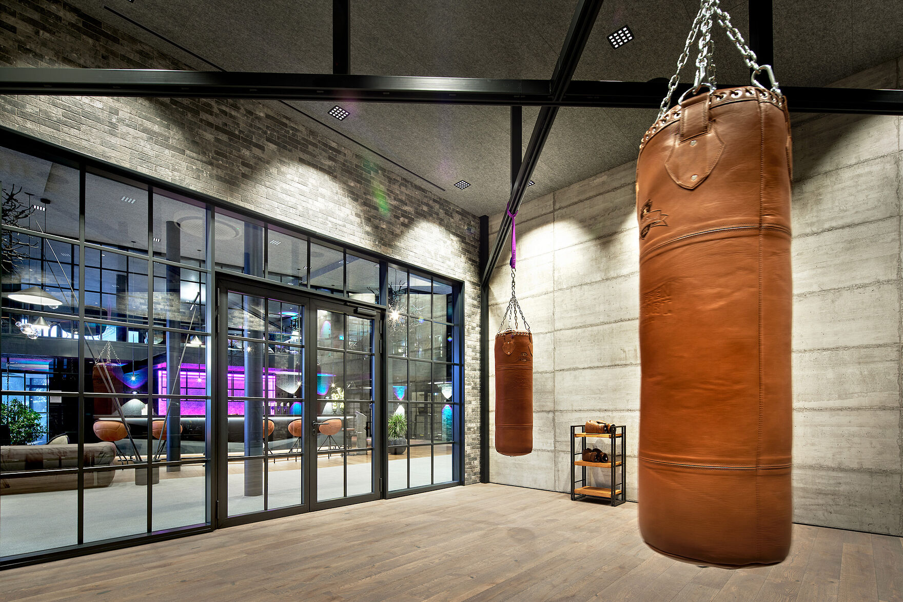 Boxbereich im Fitnesshotel Jagdhof